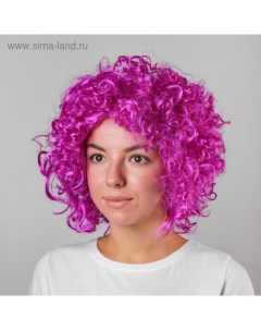Карнавальный парик «Объёмный», фиолетовый Страна карнавалия
