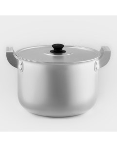 Кастрюля, 6 л, металлическая крышка, алюминий, серебристая Белая калитва