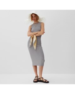 Платье вязаное женское : Knitwear collection, серое, размер, 42 Minaku