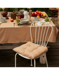 Подушка на стул «» ECO, 42×42 см, бежевая Этель