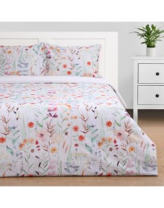 Постельное бельё 1.5-спальное «» Wildflowers, поплин Этель