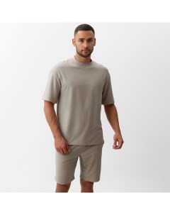 Футболка мужская REGULAR: серая, размер 48 Minaku