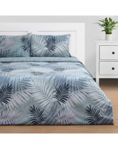 Постельное бельё дуэт «» Areca palm, поплин Этель
