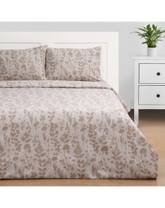Постельное бельё 1.5-спальное «» Nature's imprint, поплин Этель