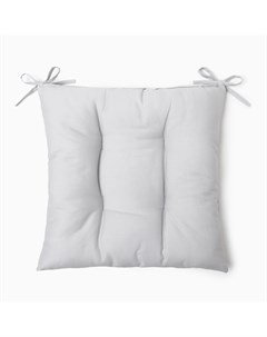 Подушка на стул «» Home, 42×42 см, светло-серая Этель