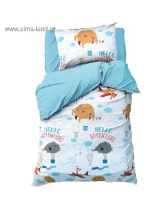 Постельное бельё 1.5-спальное «. Авиатор», бязь Этель