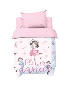 Постельное бельё ясельное «» Flower dancer, бязь Крошка я
