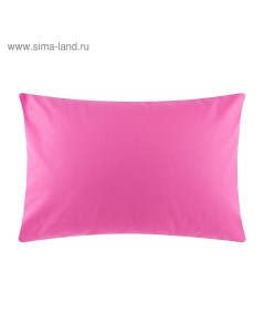 Наволочка «» 50х70 см, цвет розовый, поплин, 125 г/м² Этель