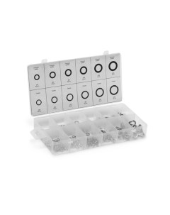 Набор гроверов и шайб плоских из нержавеющей стали krep, 350 предметов Tundra