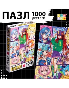 Пазл «Мир грёз», аниме, 1000 деталей Puzzle time