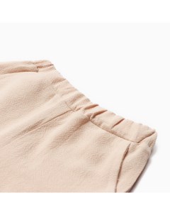 Комплект для мальчика (рубашка, шорты), рост 80-86 см, бежевый Minaku