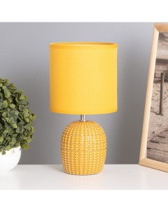 Лампа настольная «Иона» 1×40 Вт Е14 коричневый 13×13×25 см Risalux