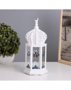 Фигурка светящаяся «Восточные мотивы», LED-ночник, 3×ААА, белый, 9.4×11×24.5 см Risalux