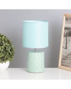 Лампа настольная «Кито» 1×40 Вт Е14 зеленый 13×13×25 см Risalux