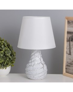 Лампа настольная «Изора» 1×40 Вт Е14 белый 20×20×33 см Risalux