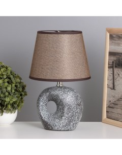 Лампа настольная «Инес» 1×40 Вт Е14 черный 20×20×30 см Risalux