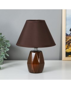 Настольная лампа 16877/1TR E14 40 Вт терракотовый 18×18×24 см Risalux