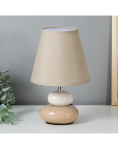 Настольная лампа 16878/1GR E14 40 Вт серый 16×16×25 см Risalux