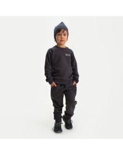 Брюки детские Trendy, размер 34 (122-128 см), серые Kaftan