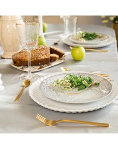 Скатерть «» Silver, 140×220±3 см, 100% п/э Доляна