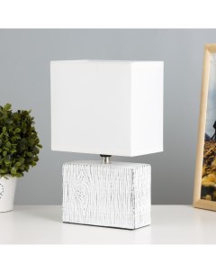 Настольная лампа «Дивея» Е14 40 Вт белый 10×17×29 см Risalux