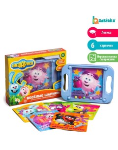 Настольная игра «Шустрые шарики» Смешарики