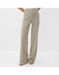 Брюки женские : Classic, серые, размер 52 Minaku