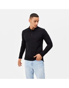 Футболка с дл. рукавом мужская цвет чёрный, р-р 46 Minaku