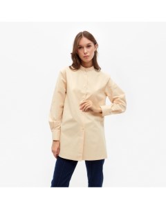 Рубашка женская : Casual Collection, размер 48, бежевый Minaku