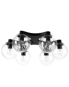 Люстра 2795/6 E27 40 Вт черный 60×60×20 см Bayerlux