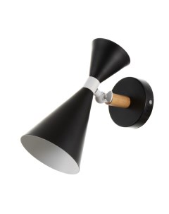 Бра «Камертаб» Е27 40 Вт черный 15×12×24 см Bayerlux