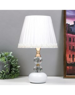 Настольная лампа «Беатриса» E27 40 Вт белый 25×25×33 см Risalux