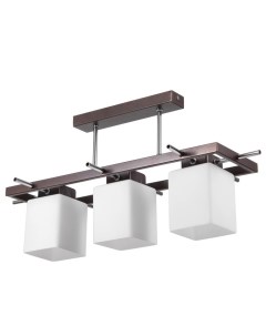 Люстра 2731/3 E27 40 Вт коричнево-хромовый 50×27×28 см Bayerlux