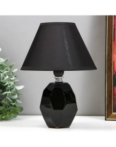 Настольная лампа «Жаклин» E14 40 Вт черный 18×18×24 см Risalux