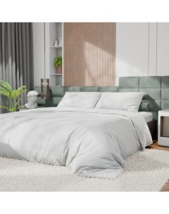 Постельное бельё 1.5-спальное «», тенсель, белое Этель