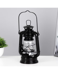Керосиновая лампа декоративная черный 9.5×12.5×19 см Risalux