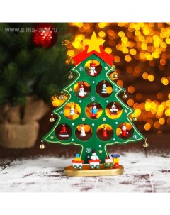 Сувенир «Супер Ёлка», 7×20×27 см Лесная мастерская