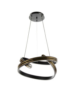 Люстра 2682/1 LED 100 Вт 3000-6000К черный 43×43×22 см Bayerlux