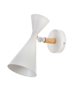 Бра «Камертаб» Е27 40 Вт белый 15×12×24 см Bayerlux