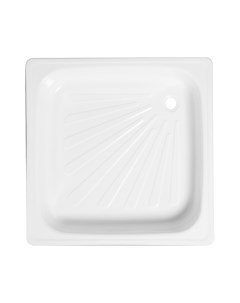 Поддон душевой стальной Ligeya, эмалированный, 800×800×150 мм, без сифона