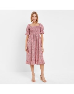 Платье миди женское : Enjoy, пудра, размер 48 Minaku