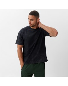 Футболка мужская, чёрный, р-р 42-44 Minaku