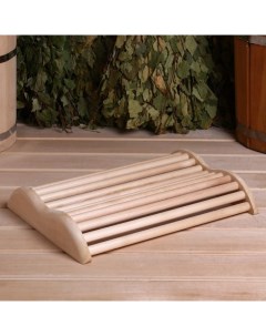 Подголовник для бани и сауны, липа, анатомический, «» Добропаровъ