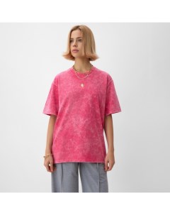 Футболка женская, розовая, размер 50-52 Minaku