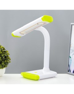 Настольная лампа «Люсиль» КЛЛ 5 Вт бело-зелёный 31.5×18.5×41.5 см Risalux