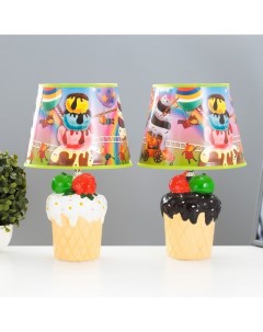 Настольная лампа «Пирожное» Е14 40 Вт МИКС 20×20×32.5 см Risalux