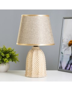 Настольная лампа «Арабика», E27, 40 Вт, бежевый, 20×20×33 см Risalux