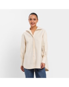 Рубашка женская : Casual Collection, размер 48, молочный Minaku
