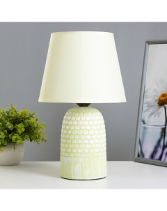Настольная лампа «Арабика», E27, 40 Вт, мятный, 20×20×33 см Risalux