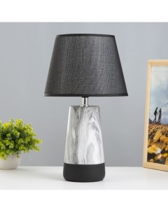 Настольная лампа «Адриен» E14 40 Вт серый-черный 23×23×40 см Risalux